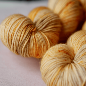 laine socks fingering orange