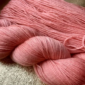mérinos teint à la main couleur aurore